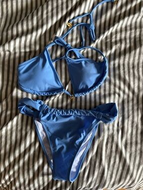 Sky Blue Bikini Set